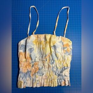 Abercrombie & Fitch Floral Bubble Top